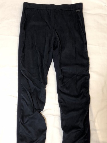 Tahari Elements Blue Faux Suede Skinny 