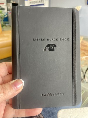 Little Black Book Of Addresses by Peter Pauper Press