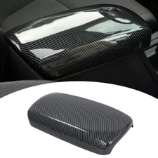 Central Armrest Storage Box Cover Trim For Toyota Corolla 2019-2023 Decorative