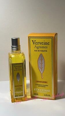 L'Occitane Verveine Agrumes Citrus Verbena Spray 3.3oz EDT perfume Limited Editi