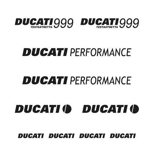 Kit Replica Adesivi Decals Compatibili con Ducati 999 Testastretta Restauro Moto - Foto 2 di 7