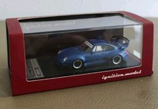 Ignition Model 64 Porsche RWB 993 Matte Blue Metallic rwb