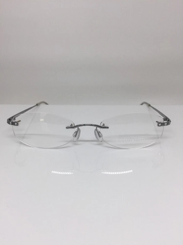 全新 复古 Daniel Swarovski S 058 无框眼镜 23KT GP 水晶奥地利 — 第 3/4 张图片