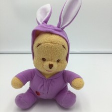 Fisher Price Winnie The Pooh My First Springtime Purple Plush Soft Toy Bunny