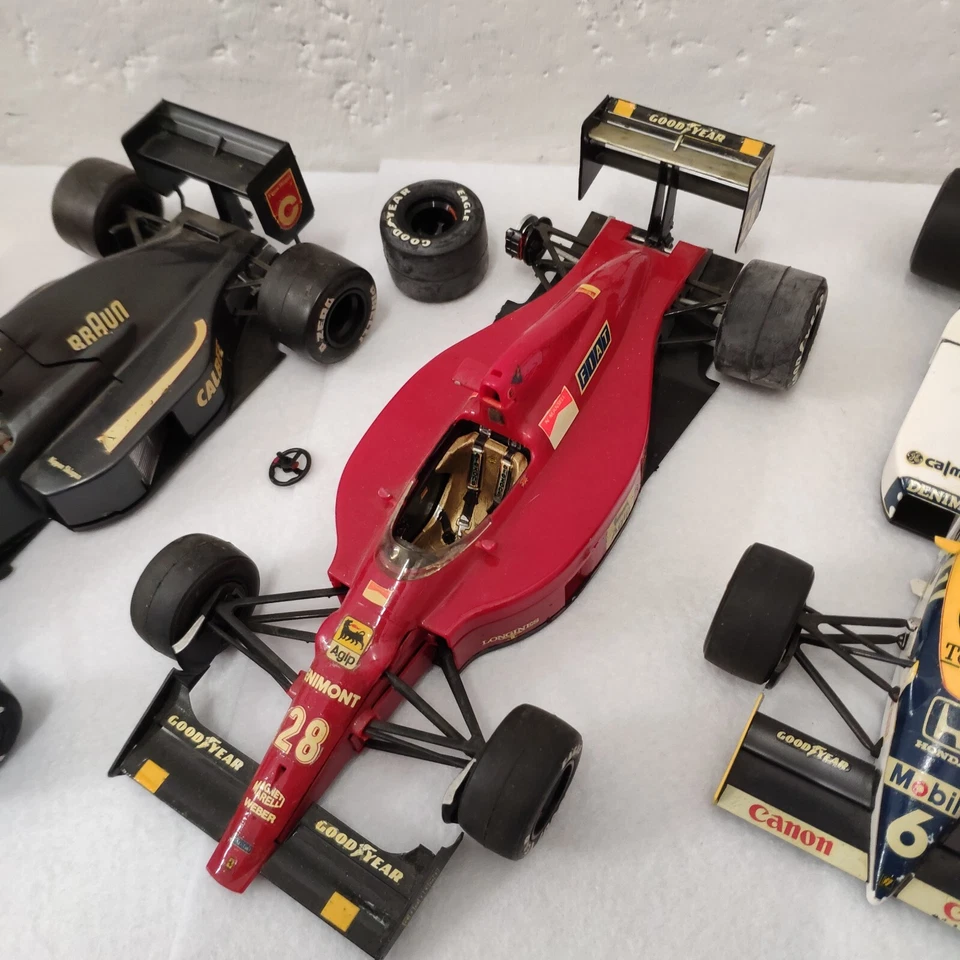 TAMIYA KIT 1:20 VINTAGE LOTTO FORMULA 1 FERRARI MCLAREN HONDA FORD WILLIAMS - F1 - Immagine 4 di 4