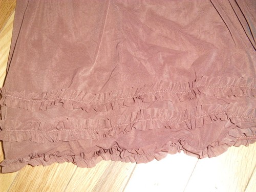 NEW AFFINITAS BABYDOLL LINGERIE UW SIZE 32D Style388 Color Mink NWT - Picture 2 of 9