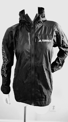 NEW ADIDAS TERREX AGRAVIC WINDWEAVE INSULATED WINDBREAKER BLACK