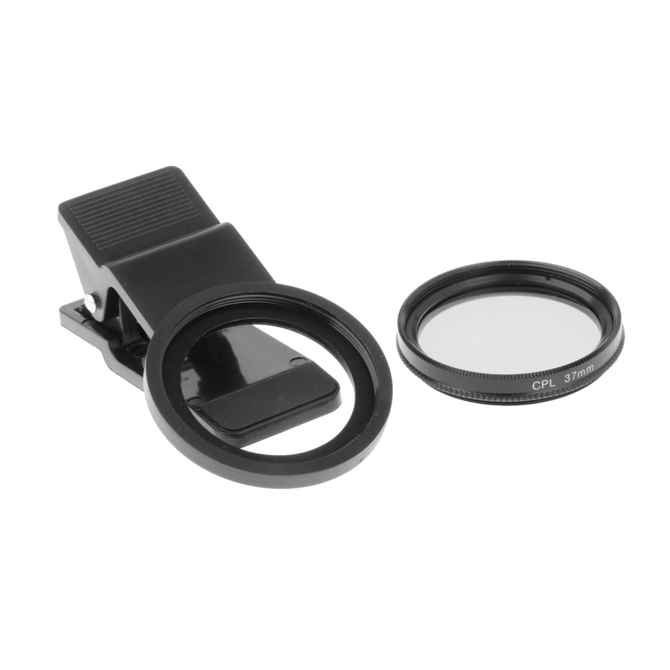 Polarized Phone Camera Lens, 37mm Cell Phone Camera CPL Lens, Polarizer Filter - Image 3 of 4