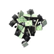 50Pcs Stick on Cable Clips Sticky Home Wire Holders Management Electric Straps