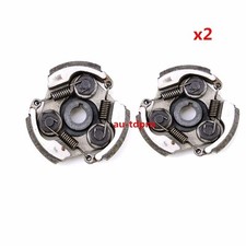 2pcs Engine Clutch For 2 Stroke Mini 47 49cc Pocket Bikes ATV Dirt PIT Bike Quad