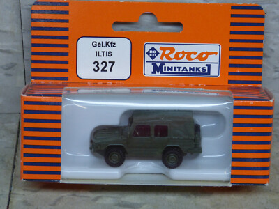 Roco Minitanks (NEW) 1/87 Z-327S Modern West German VW IItis Jeep Lot #5126