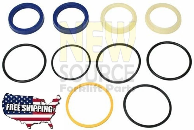 04433-U1010-71 TOYOTA FORKLIFT STEERING CYL. O/H SEAL KIT 42-6FGCU15~18 EPDM