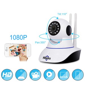 Camera De Surveillance Moniteur Pour Bebe Ip Sans Fil De Securite A Domici Wifi Ebay