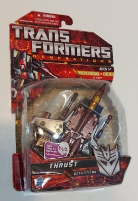 Transformers Generations Deluxe Class Thrust Action Figure NEW 2010 Seeker Jet