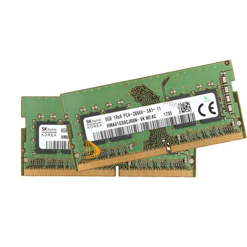 SK Hynix 2x8GB 1RX8 PC4-21300S PC4-2666V DDR4-2666Mhz Laptop SODIMM Memory RAM - Picture 6 of 6
