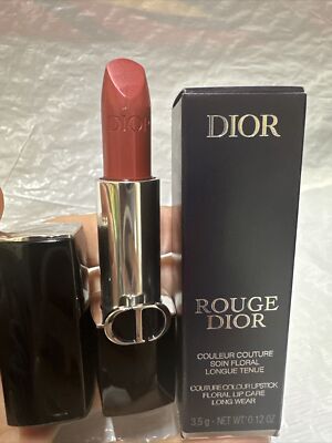 DIOR-Rouge Dior Couture Colour Lipstick 0.12 oz 525 Cherie Satin .new In Box