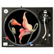 DJ Pink Floyd Stoner Flowers Slipmat 12" LP Scratch Pad Slip Mat DJ Audiophile
