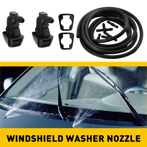 2 Kits Windshield Washer Nozzle Fits: Ford Edge 2011-2014 Lincoln MKS 2011-2014