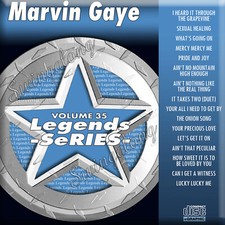 Legends Karaoke Series vol-035 Marvin Gaye new in Plastic Sleeve with Print