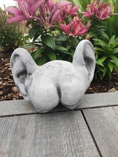 Arsch mit Ohren Steinfigur Gartenfigur Dekofigur Statue Garten