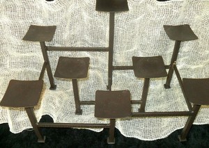 Fireplace Mantel 19 Candelabra Metal Candle Holder 8 Tier Pillars
