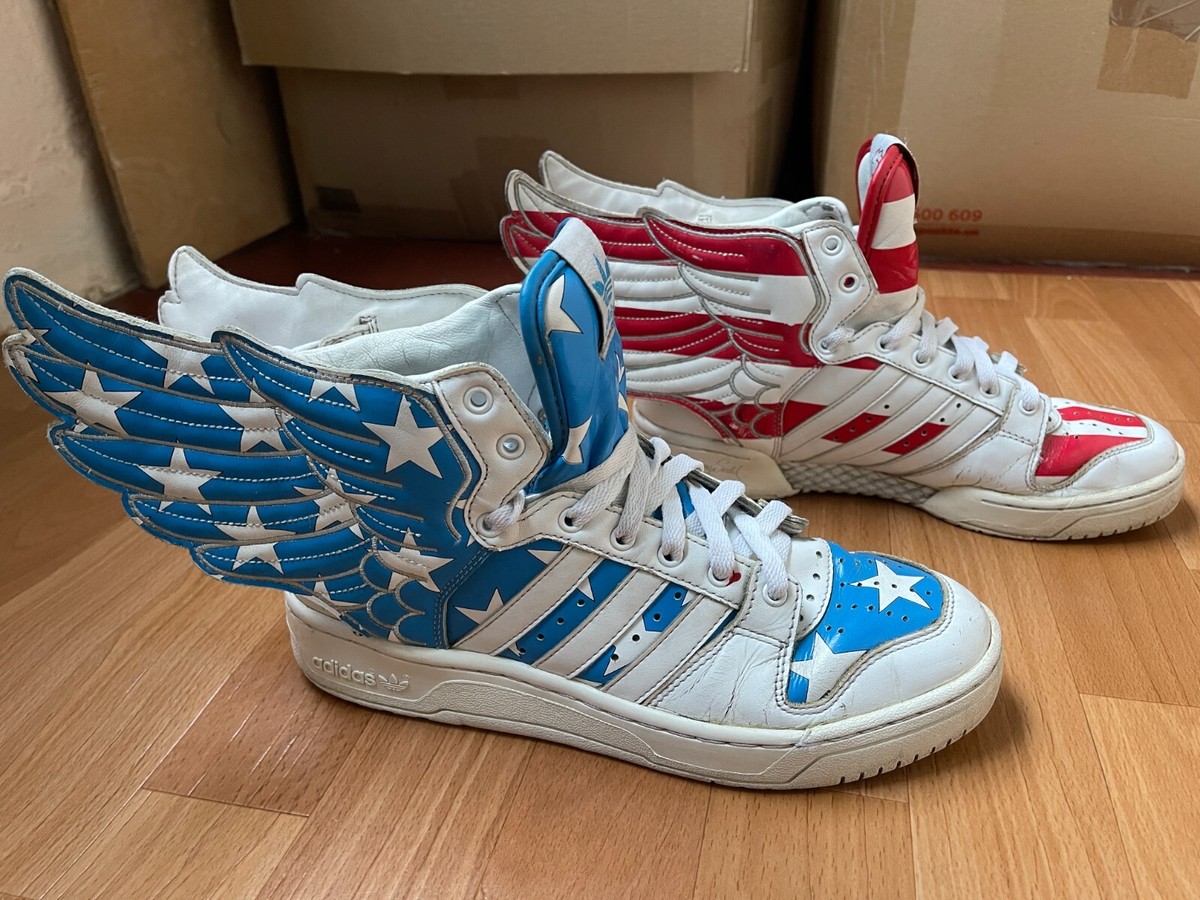 Adidas Jeremy Scott Wings 2.0 US FLAG Stars and Stripes