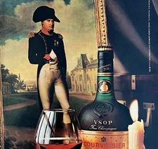 Courvoisier Brandy Napoleon Cognac 1980 Advertisement Distillery DWEE25