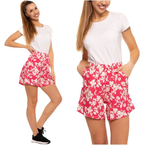 Damen Bermuda Shorts Kurze Hose Strandshorts Sporthose Laufshorts Moraj 1200 - Bild 4 von 45