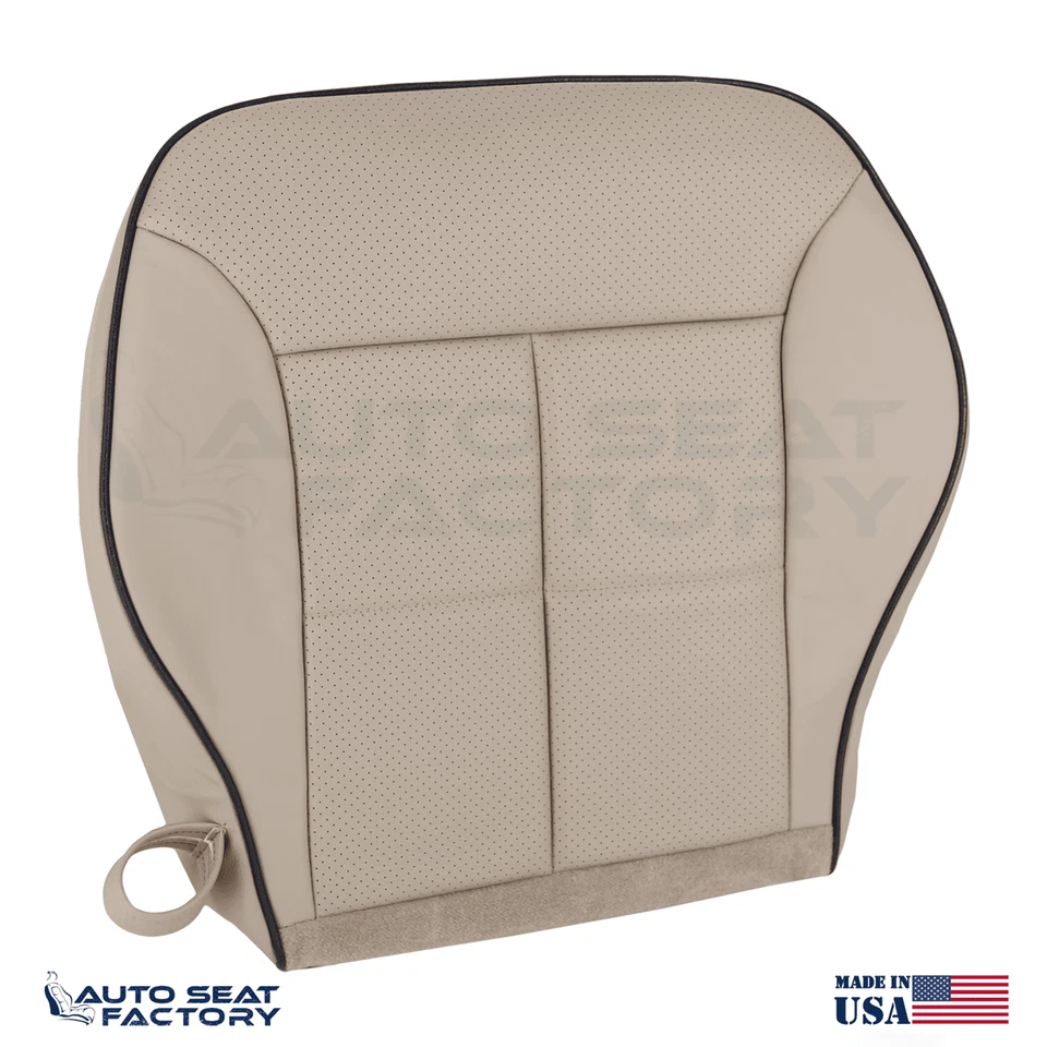 Подходит для 2007 - 2010 Lincoln MKX драйвер низ Lt Camel виниловая крышка сиденья + трубопроводы - Изображение 3 из 4