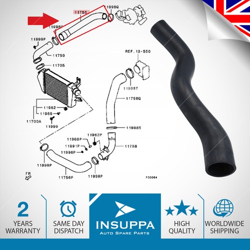 Intercooler Air Intake Turbo Outlet Hose Pipe For Mitsubishi L200