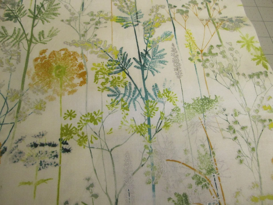 Diente de león A Little Birdie Told Me Hoffman California con acabado plateado por algodón Foto 4 de 4