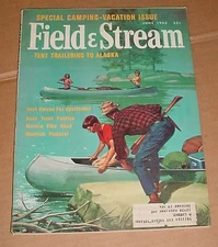 6/1965 Field & Stream Magazine with Garcia Mitchell Fold Out