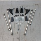 1955-57 Chevy Belair Triangulated Rear Suspension 4-Link Kit 210 Nomad V8 chrome