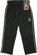 NIKE Air Jordan Therma-Fit striped Track Pants- Boys Size 4- NEW- $48 sweatpants