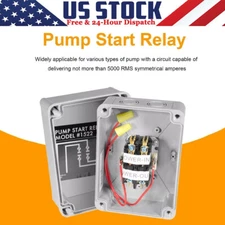 For K-Rain 1522 Pump Start Relay for Irrigation Pump 3HP 110V 220V 24V Coil