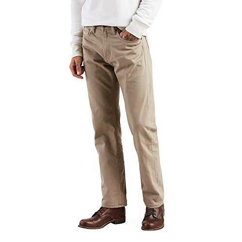 Straight Leg Caraway Brown Jeans 