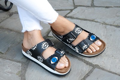 birkenstock papillio platform black