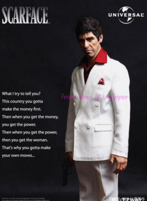 Blitzway Scarface Tony Montana Al Pacino figure 1/6 Rare Piece