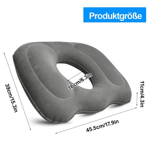 Orthopädischer Sitzring Hämorrhoiden Comfort Kissen Sitzkissen Anti Dekubitus DE - Bild 9 von 12