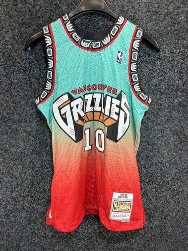 Maillot Mitchell & Ness Vancouver Grizzlies 98-99 Mike Bibby Swingman - Taille Jeunesse XL, Neuf Avec étiquettes