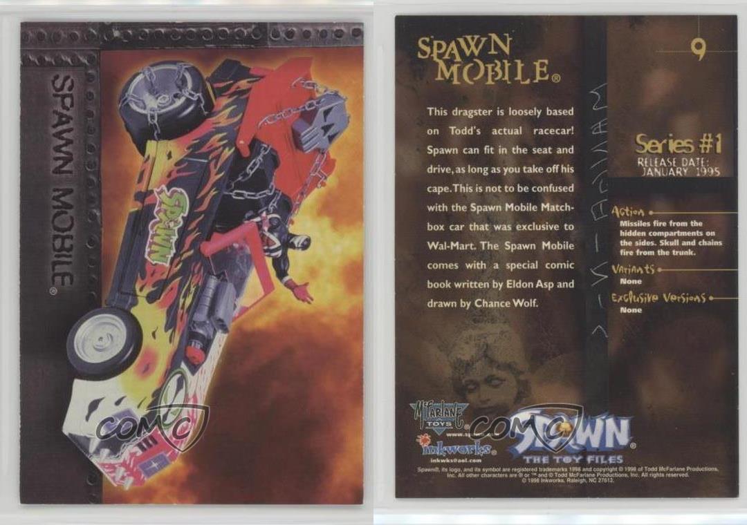 1999 Inkworks Spawn The Toy Files Spawn Mobile #9 0q3 - Picture 3 of 3