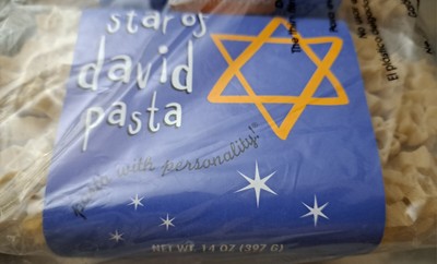 Sale! Pastabilites 3 Pkgs 14 oz ea. Pasta ''Star Of David'' Shapes