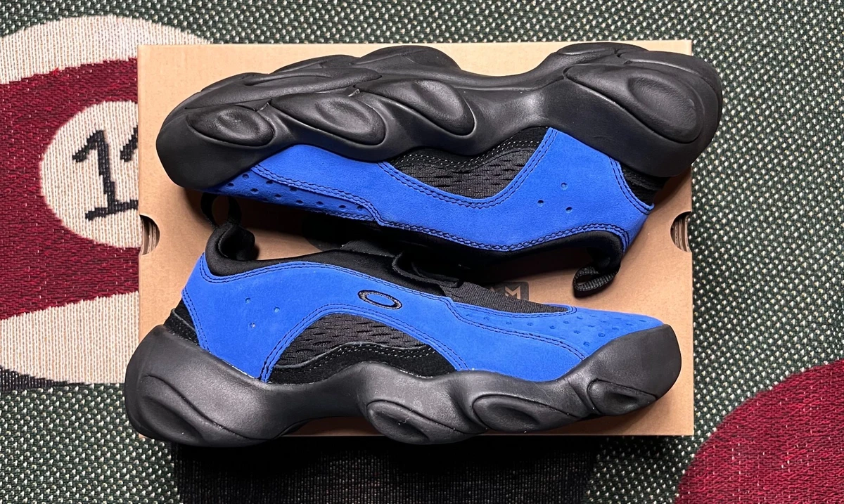 Oakley Factory Team Flesh Sandal Electric Blue Size 8 Brand New