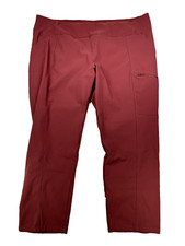 Columbia Women's Back Beauty Pants Beetroot Omni-Shade/Shield Red Size 3X Plus