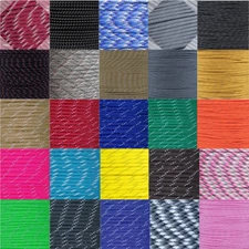 Paracord Planet | Reflective 550 Paracord Type III Cord | 10-foot Hank |