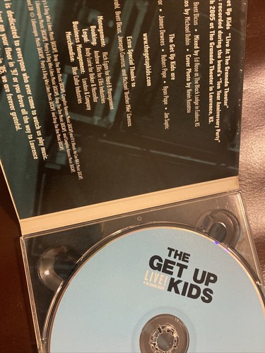 Live @ the Granada Theater by The Get Up Kids (CD, 2005) - Picture 3 of 3