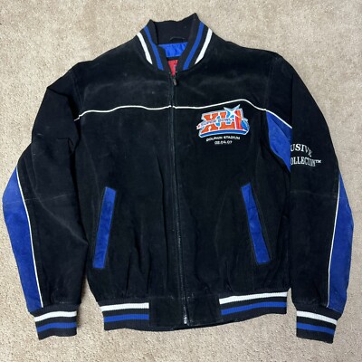 NFL Super Bowl XLI 2007 Colts vs Bears Jacket Exclusive Stadium Collection Large