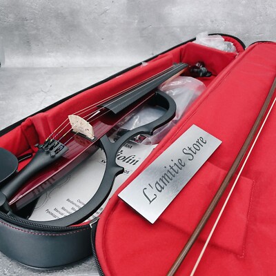 YAMAHA SV-150 Electric Silent Violin SV150 with Case Operation