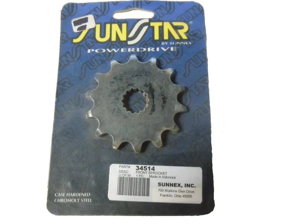 Piñón delantero Sunstar 14T Yamaha YZ 125 YZ125 1992-2002 - 34514 Foto 2 de 3