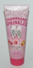 1 NEW BATH BODY WORKS CHAMPAGNE SPRINKLES ULTRA SHEA CREAM HAND LOTION 8 OZ